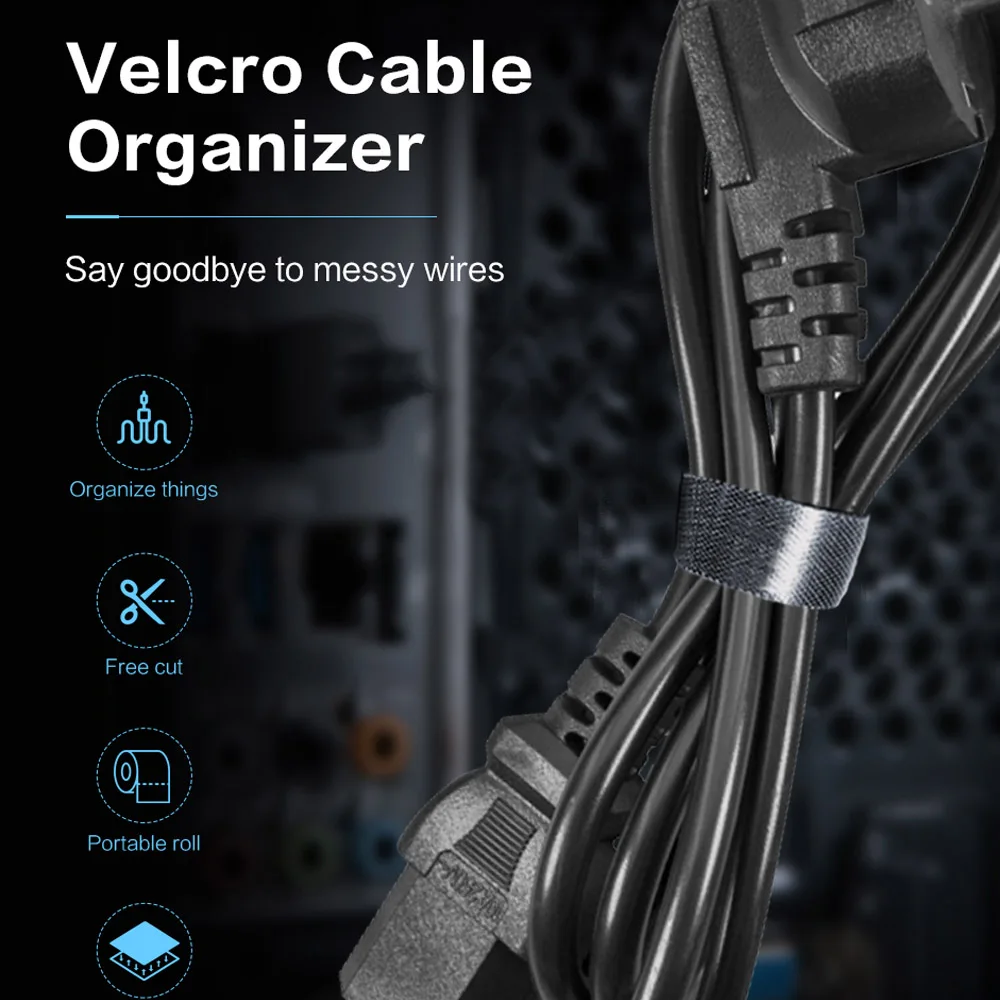 Top Cable Organizer Wire Winder Clip Earphone Holder Mouse Cord Protector HDMI Cable Management For iPhone Samsung USB Cable