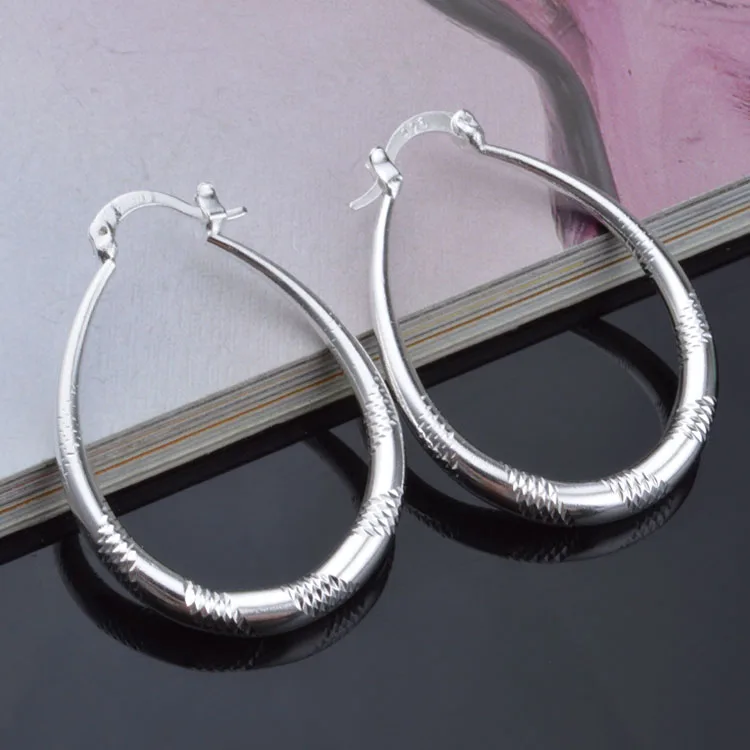Серьги для женщин серьги 925 пробы серебряные ювелирные изделия сережки Brincos Brinco Oorbellen Pendientes Ja296