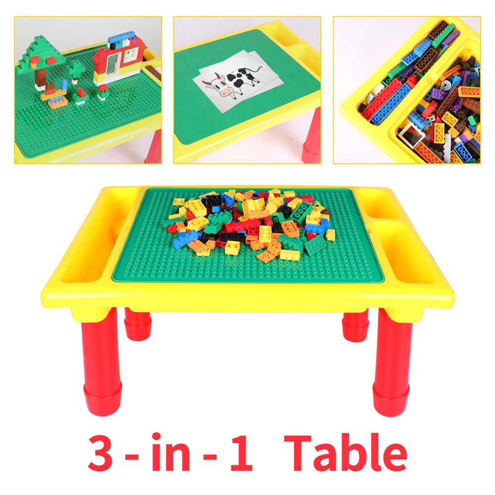 kids block table