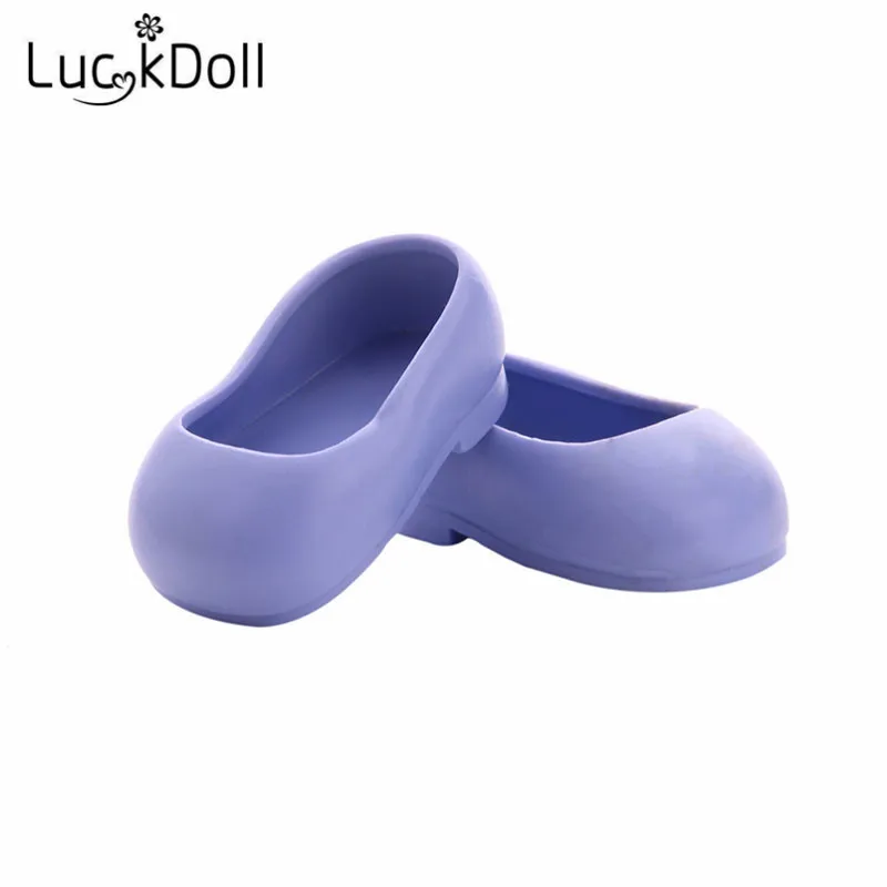 Luckydoll новая кукольная одежда, обувь, милые дождевые сапоги, подходящие для 14,5 Дюймов, американская женская кукла, детский лучший рождественский подарок - Цвет: n1546