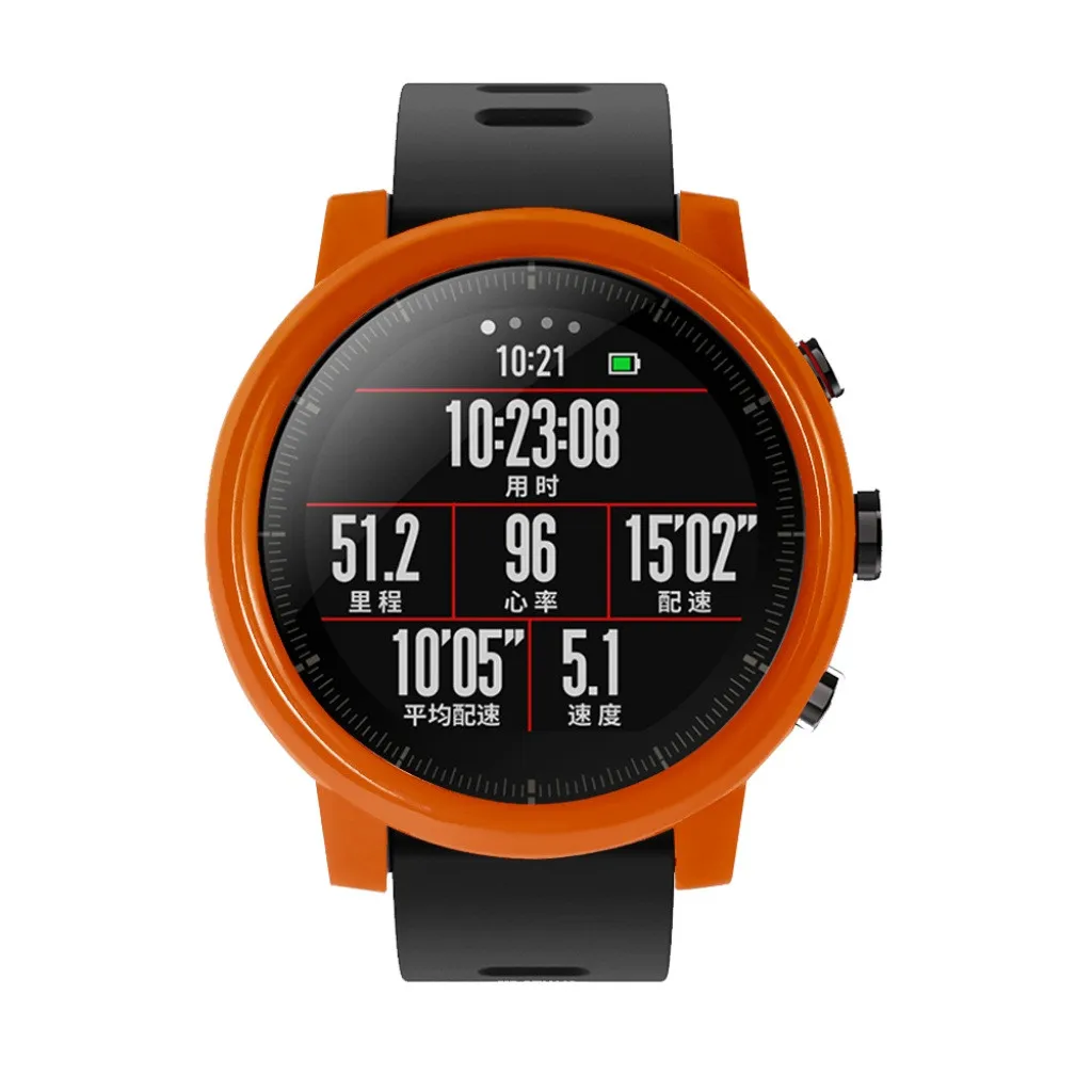 Чехол из поликарбоната для Xiaomi Huami AMAZFIT 2/2S часы Stratos с защитой экрана Прямая поставка Caja de reloj# T3