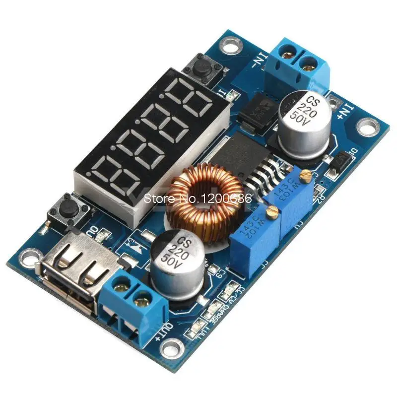 Digital Voltage Regulator DC 536V to 1.2532V 17V 75W Switching Power Supply Constant Voltage
