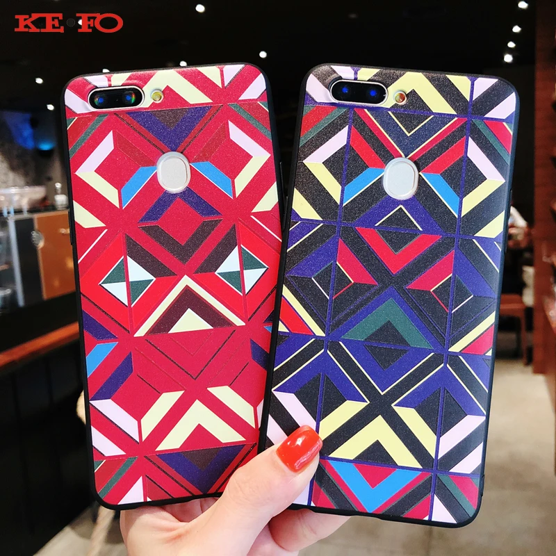 3D рельефный чехол в клетку для Xiaomi Mi 8 5X 6X Redmi 4X 5A Note 5 мягкий из ТПУ Iphone X 10 5S SE 6 6S 7 Plus
