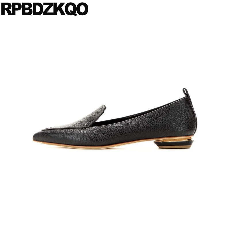 

ladies designer shallow chinese shoes china 11 black slip on loafers women suede japanese school large size pointed toe 2018 10