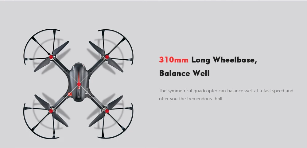 MJX B3 Bugs 3 Радиоуправляемый Дрон Квадрокоптер RTF двухсторонний бесщеточный мотор мини-Дрон 2,4 ГГц 4CH с кронштейном для экшн-камеры для камеры Gopro