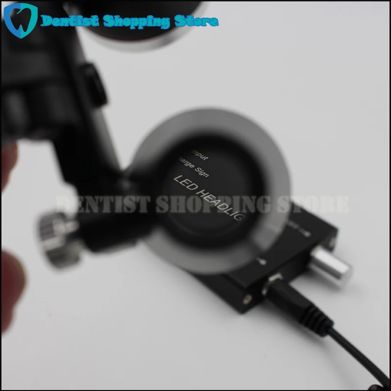  3.5X420mm Dental Surgical Loupe Magnifier Binocular Magnifier with LED Head Light Lamp Free shippin - 32896983598