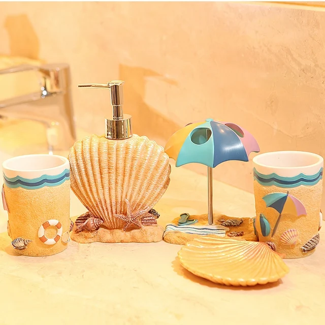 Bathroom Accessories 2014 2014 creative products summer beach subject bathroom sets bathroom Bathroom Accessories 2014 2014 creative products summer beach subject bathroom sets bathroom
