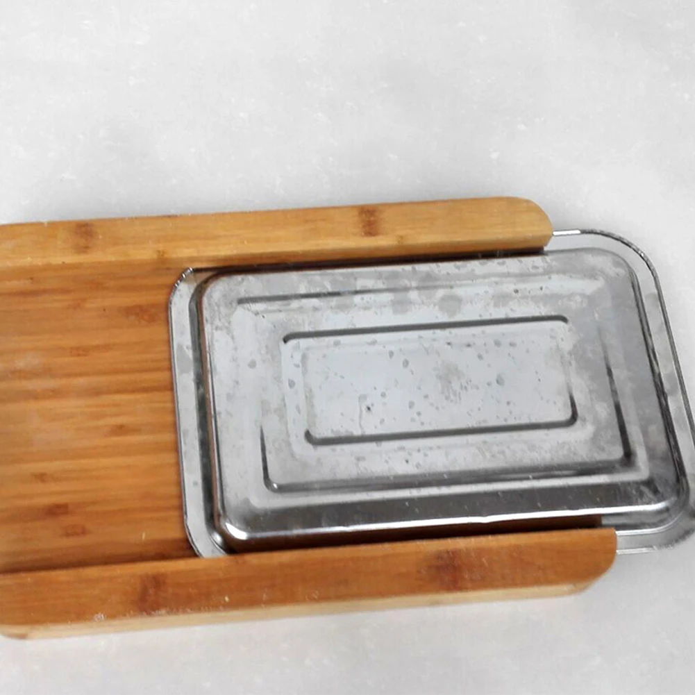 

Tool Rectangle Picnics Wooden Kitchen Home Eco-friendly Practical Non-Slip Cutting Board Chopping Block Durable Sliding Tray