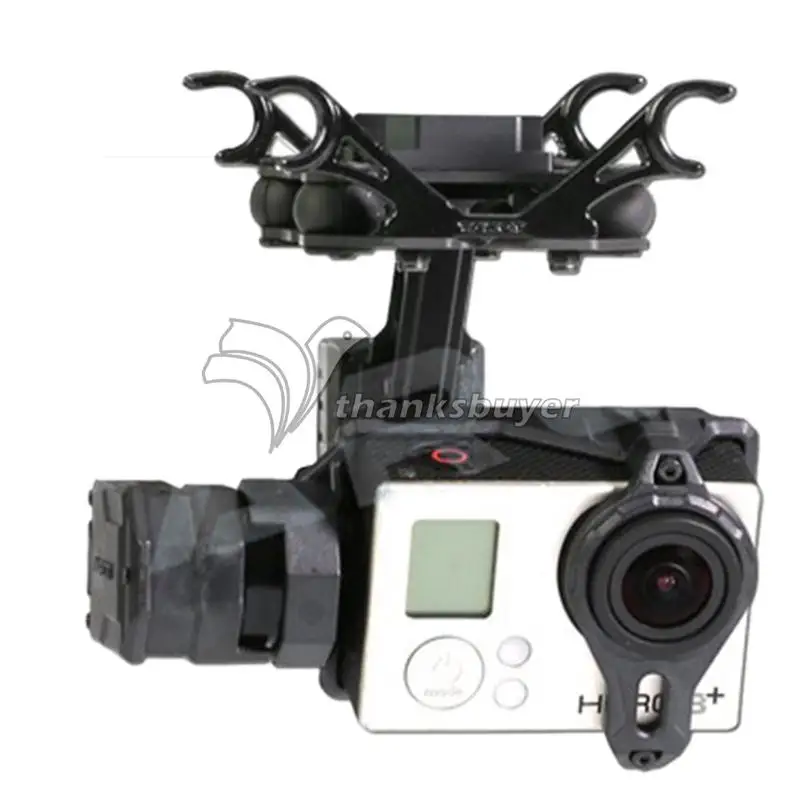 

Tarot TL2D01 T2-2D 2-Axis Brushless Gimbal PTZ for Gopro 3 3+ 4 Sport Camera Aerial Photography FPV