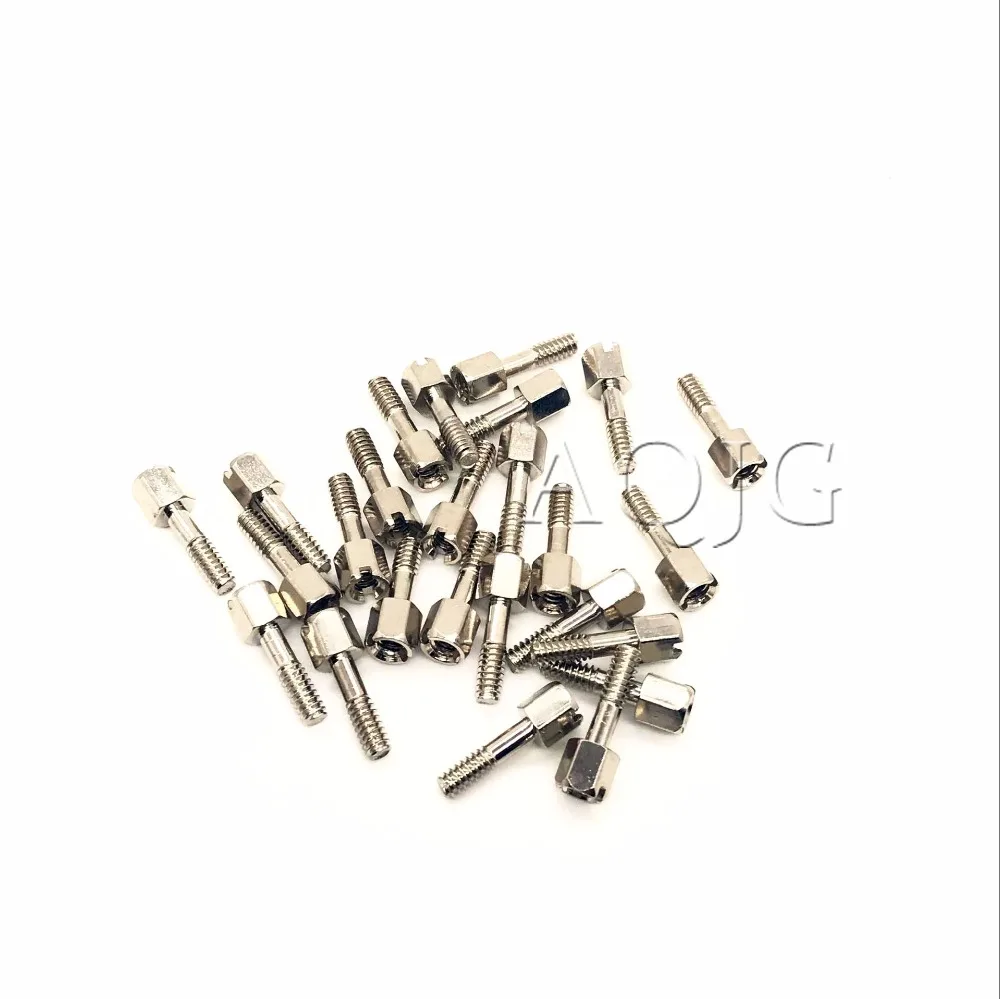 1000pcs DB9 DB15 DB25 RS232 VGA screws hexagonal Nuts Studs copper postsin Computer Cables