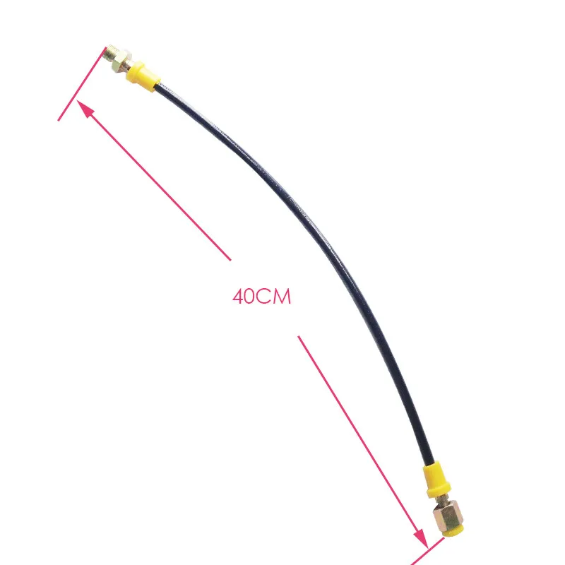 PCP Пейнтбол высокого Давление станция шланг 300bar/4500psi M10 * 1 Мужской G1/8 Женский Подключение 40 см длинные 1 лот = 2 шт