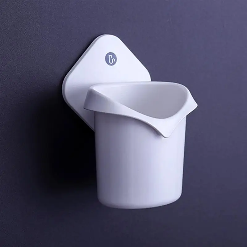 

Punch-Free Drain Storage Box Suction Cup Toothbrush Holder Bathroom Hanger Storage Organizer Hanging Toothpaste Stand Organizer