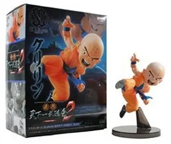 

Japanese Anime DRAGONBALL Dragon Ball Z/Kai Original BANPRESTO SCultures Zoukei Tenkaichi Budoukai 2 Toys Figures - Krillin
