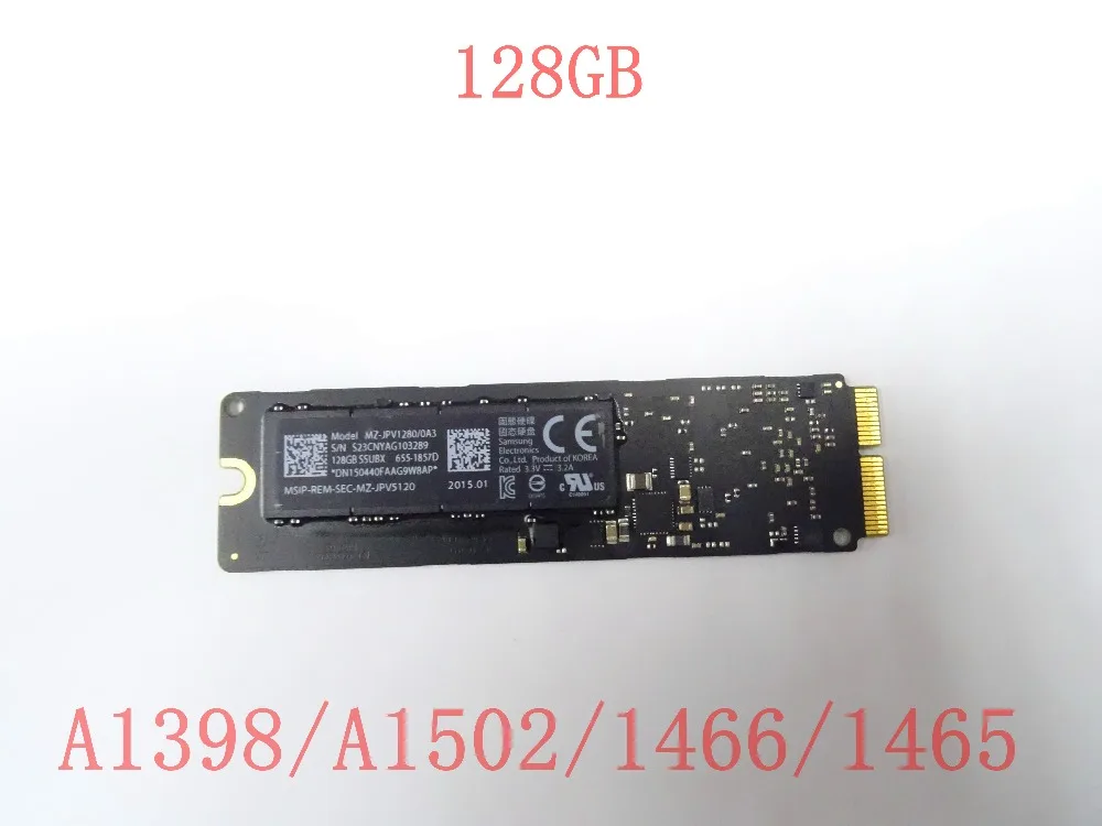 

for Apple Macbook Pro Retina A1502 A1398 Air A1466 A1465 SSD 2015 Year Solid State Drive 128GB