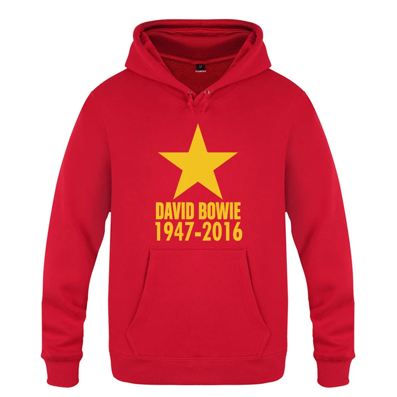 Blackstar Ziggy 1947-2016 Дэвид Боуи кофты Для мужчин 2018 Для мужчин с капюшоном толстовки флис пуловеры