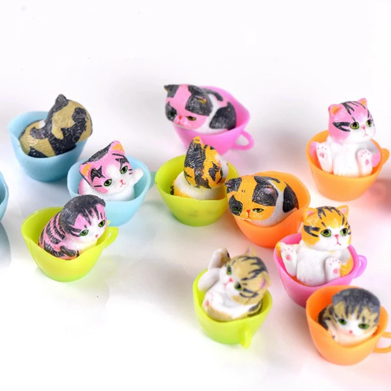 

12 Pcs/set Cartoon Cute cat Fridge magnet series Strong neodymium Refrigerator magnets home deco Magnetic photo office message