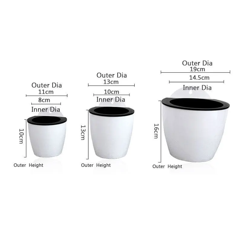 SOLEDI автоматический водопоглощающий цветочный горшок Гидропоника настенный