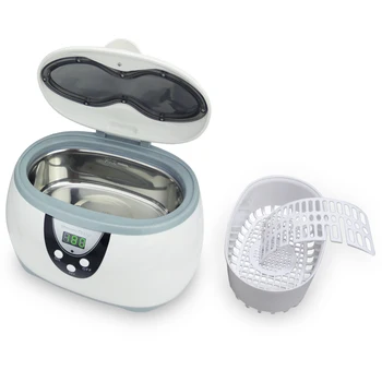 

Free Shipping Digital Ultrasonic Cleaner Wash Bath Tank Baskets Jewelry Watches Dental 0.6L 35W 42kHz Ultrasound Mini UltraSonic