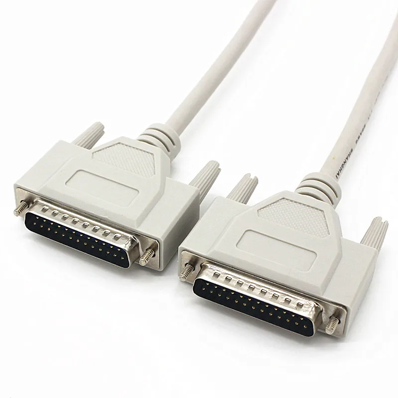 

Принтер DB25 25 25 Pin 25 Pin Parallel папа-папа принтер lpt DB25 M-M кабель 10 м 32 фута новый компьютерный кабель