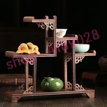 Твердая древесина Куриное Крылышко, деревянные, неравенство, антикварные полки, орнамент маятник стеллаж для выставки товаров