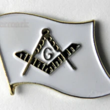 Высокое качество масоны эмблема масонский масон флаг логотип Нагрудный значок Дешевые Оригинальные металлические значки 3d Нагрудный значок
