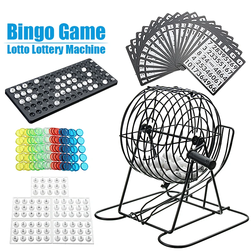 Máquina de la Lotería máquina de dibujo fiesta Juego de Bingo Juego de bolas suerte Loteria/Loterie Juego de Bingo 245 piezas Máquina de la Lotería máquina de dibujo fiesta Juego de Bingo Juego de bolas suerte Loteria/Loterie Juego de Bingo 245 piezas