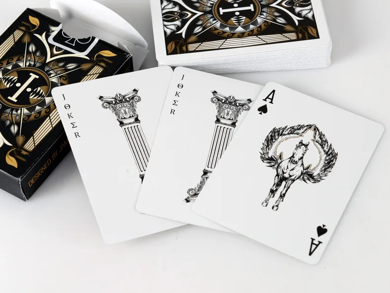Titan игральные карты покер размер колода USPCC Ограниченная серия Запечатанный+ Gaffs магический реквизит