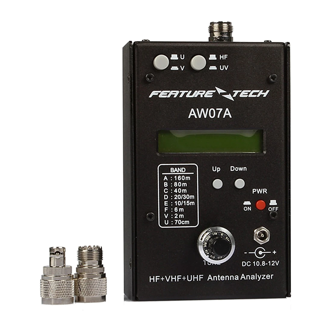 DIY AW07A HF/VHF/UHF 160 м импедансный SWR антенна анализатор для радио ветчины