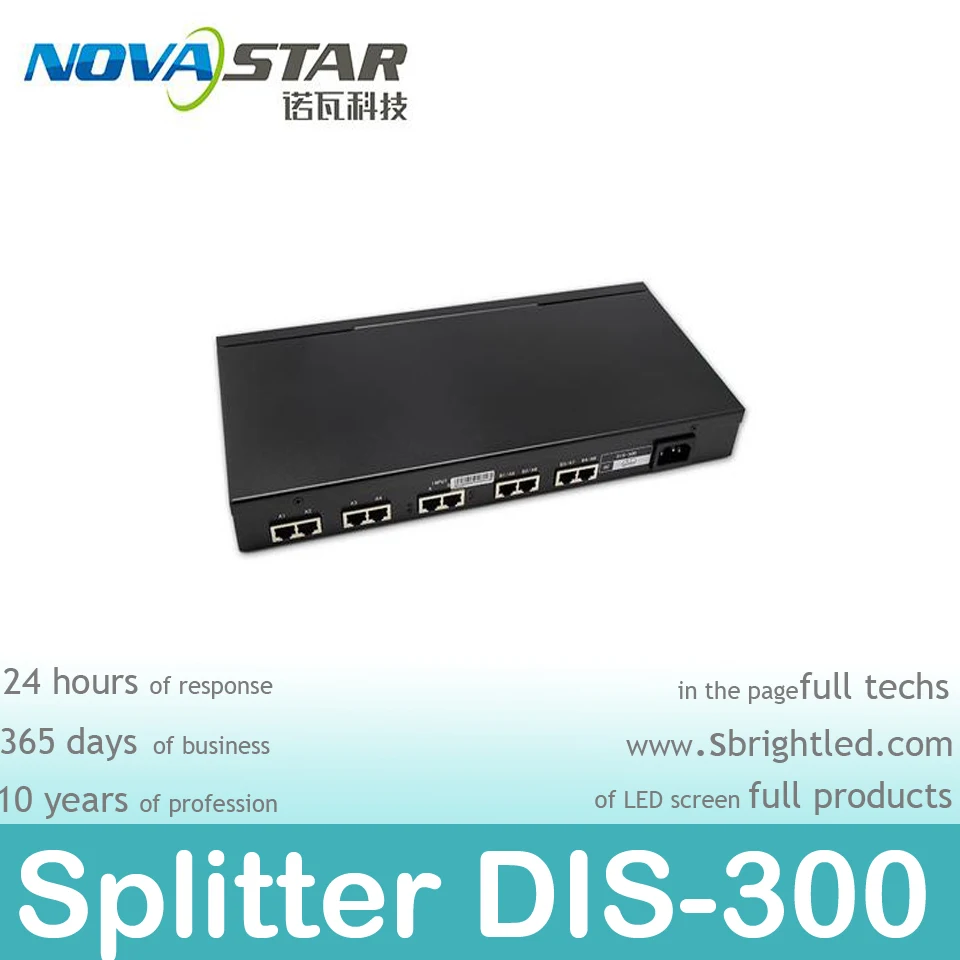 Распределитель сигнала NOVA STAR Splitter DIS 300 дистрибьютор кошек контроллер конвертер