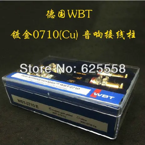 

Pole terminal Nextgen Hifi audio -0710 Gold speaker terminal amplifier terminal best loudspeaker terminal
