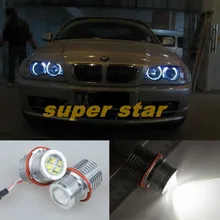 2×120 Вт СВЕТОДИОДНЫЕ ФАРЫ ANGEL EYES ЛАМПЫ МАРКЕР ОШИБКА БЕСПЛАТНО Для BMW E87 E60 E63 E65 E66 E53 X5 E39