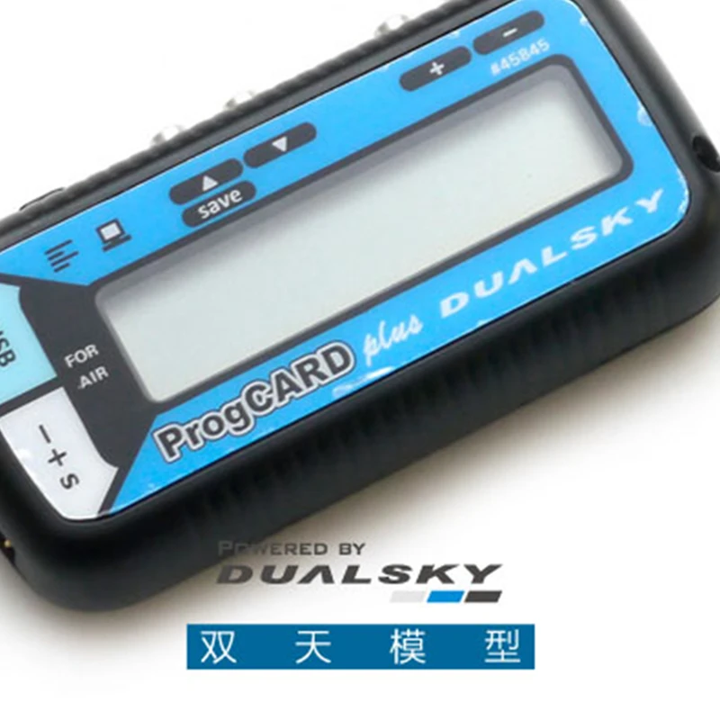 DualSky Progcard plus для воздух, совместимый с BA V2 ESC мини ЖК-дисплей дисплей USB обновляется роскошная версия установка карты для модели RC