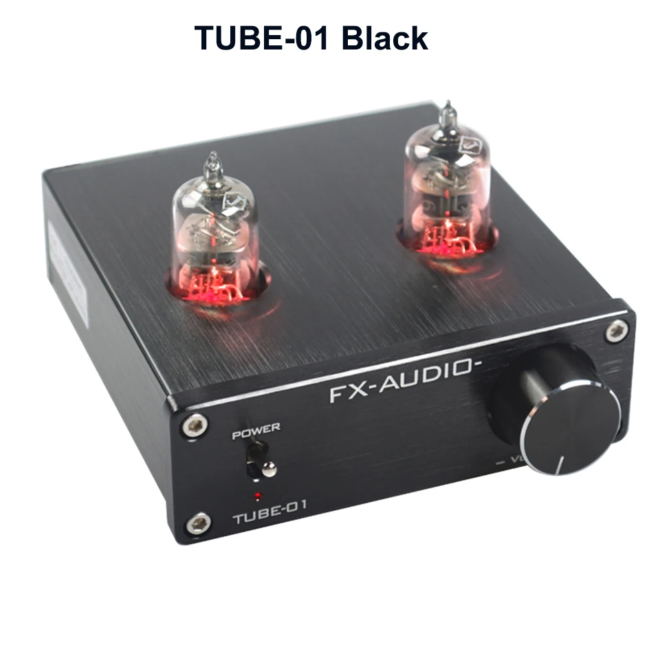 FX-Audio TUBE-01 and TUBE-03 мини-ламповый предусилитель усилитель Hi-Fi предусилитель Регулировка высоких частот с 12В вилкой питания