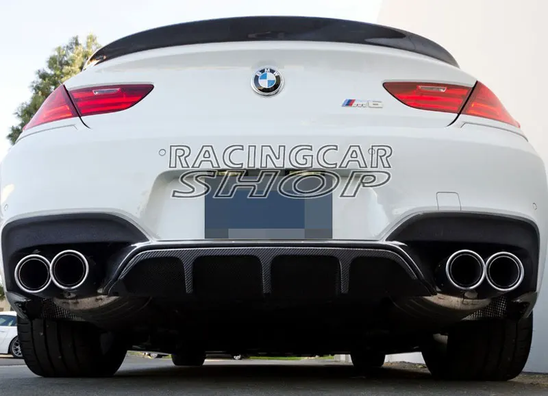 M Sport Style Real Carbon Fiber Trunk Spoiler for BMW F13 F06 6-Series 640i 650i M6 Grand Coupe 2012UP
