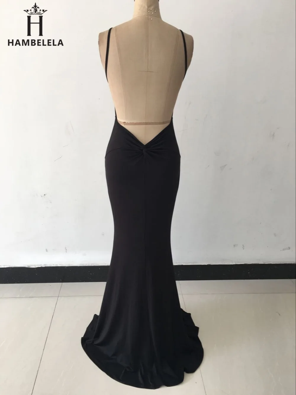 Hambelela Summer Style Elegant Sexy Dress Special Occasion Red Black White Spaghetti Strap Maxi Dresses 2017 New Long Dress (2)