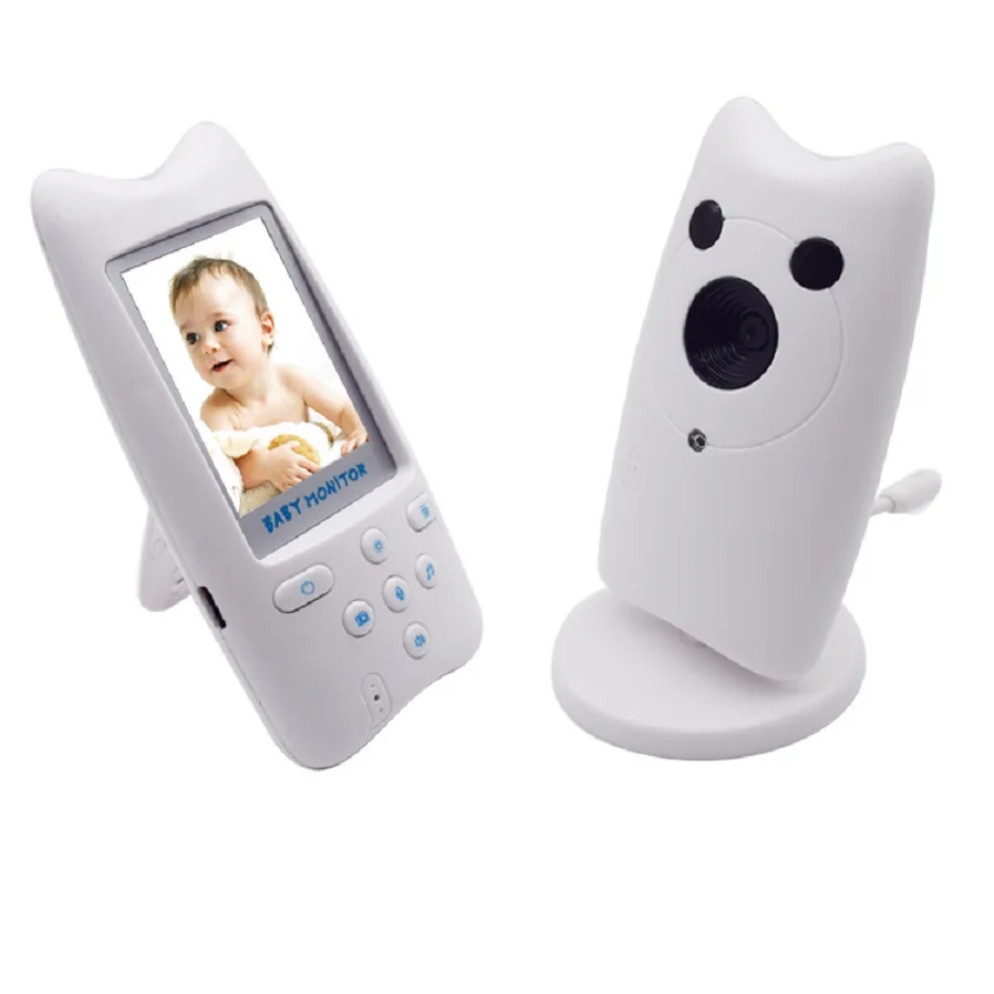 

babycam babyfoon camera baby alarm 2.4 inch LCD babyfoon met camera IR Night Vision Video Intercoms Temperature Sensor Lullabies