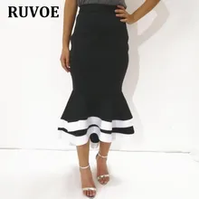 Новое поступление Женская юбка 90 х Винтаж короткая черная юбка Лето Высокая талия повседневные разрезы юбки с множеством молний высокое качество YFL76