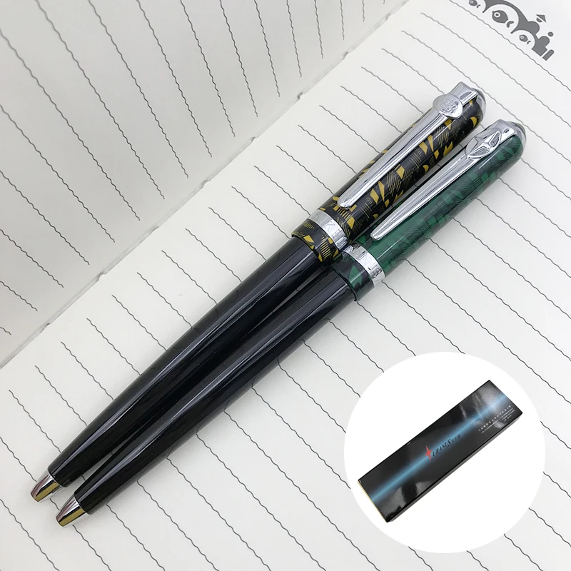 Ballpoint Pens Duke 0.7mm Black Ink Refill Medium Point Full Metal Smooth Writing Pens with Gift Case Office Supplies 1pc/lot Ballpoint Pens Duke 0.7mm Black Ink Refill Medium Point Full Metal Smooth Writing Pens with Gift Case Office Supplies 1pc/lot