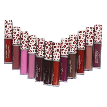 

New Matte Lipstick Beauty Batom Long Lasting Labiales Rouge Matte 12 Colors Lip Gloss Make Up Set Cosmetics