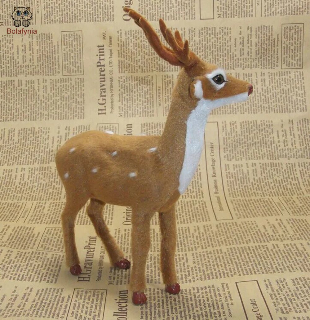 BOLAFYNIA Resin artificial deer home decoration Toy simulation animal