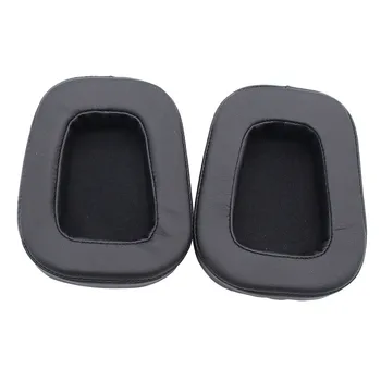 

Stylish soft foam leather replacement ear cushion earmuffs for Logitech G933 G633 wraparound gaming headset #10