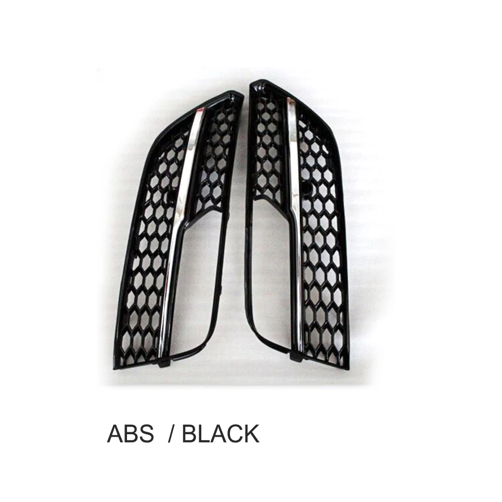 ABS заслонка для противотуманной фары Крышка хромированная решетка рамки гриль для Audi A3 Стандартный хэтчбек Бампер