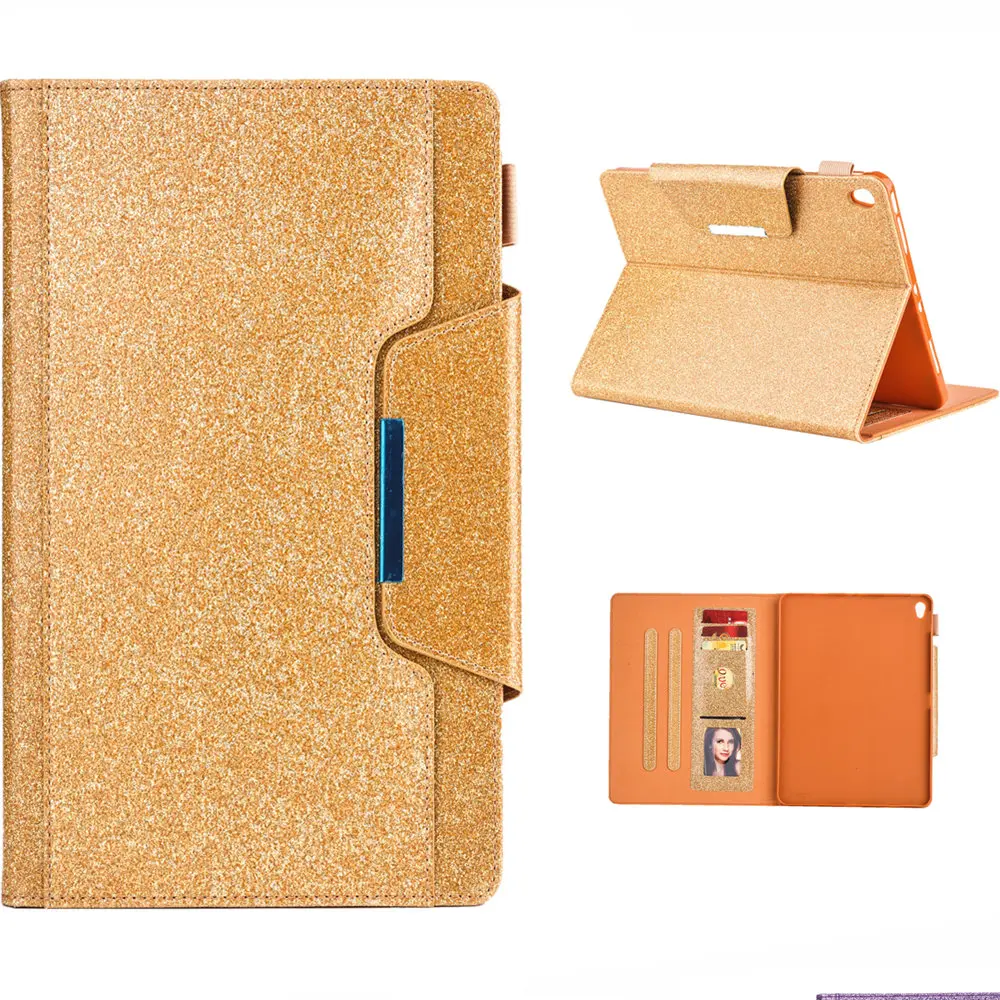 

Sleeve Bag For Ipad Pro 10.5'' A1709 Glitter PU Leather Folio Stand Smart Cover for iPad Air 10.5 inch 2019 Air 3 A2154 Tablet