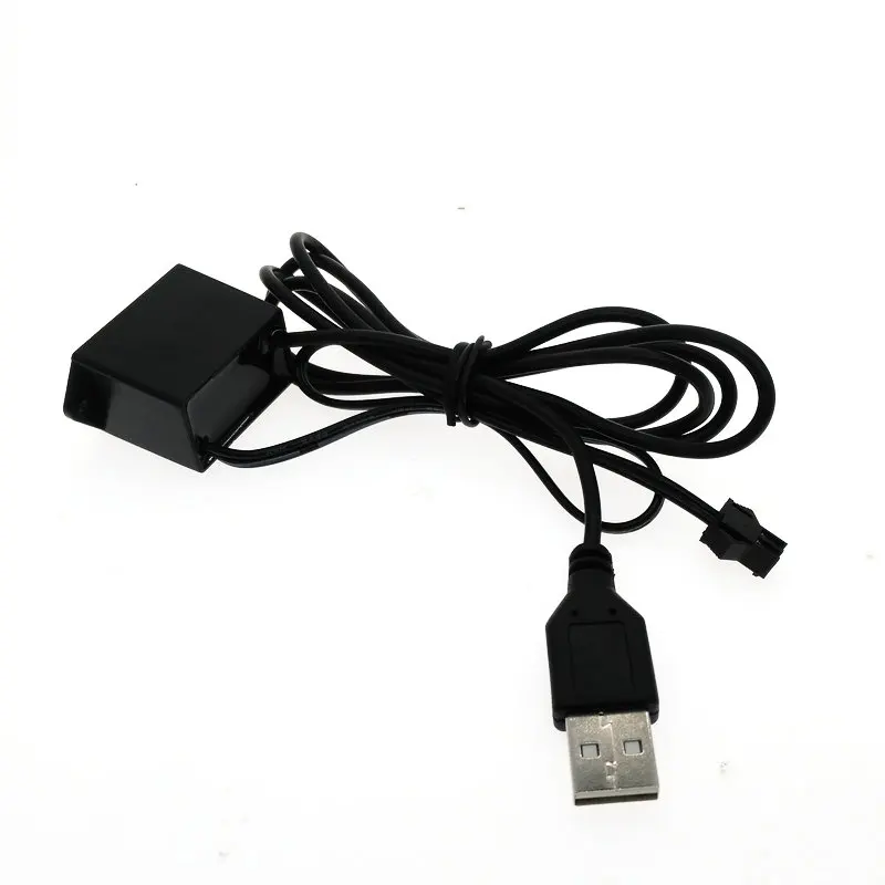 

EL wire USB Inverter Controller For 1-5M LED El Wire Glow Flexible Neon Decor input DC 5V