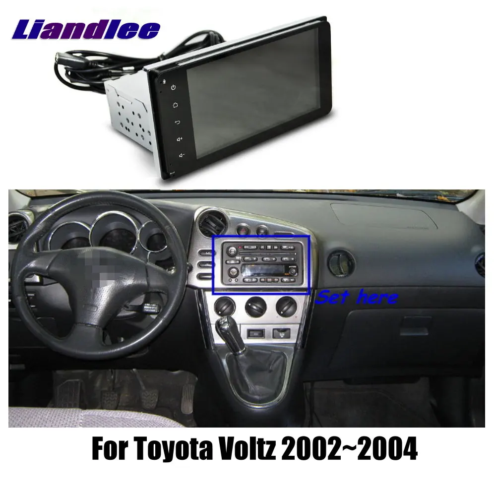 Liandlee 7 "для Toyota Voltz 2002 ~ 2004 автомобильный Android радио плеер gps NAVI карты HD сенсорный экран ТВ Мультимедиа без CD DVD