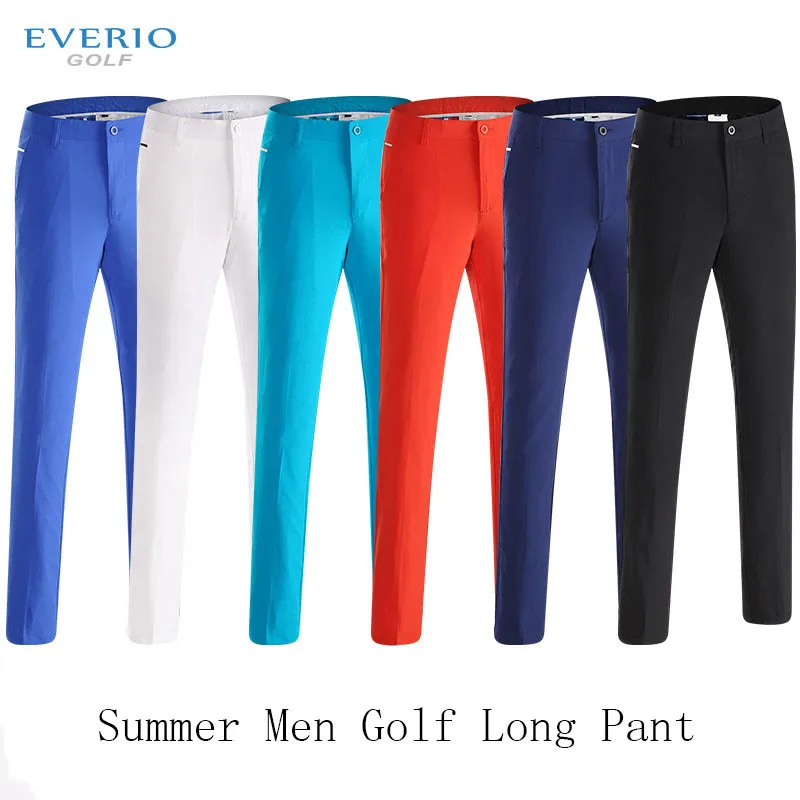 

Brand Golf long pants men summer quick dry elastic golf clothes male slim golf trouser
