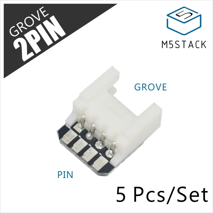 M5Stack официальный разъем Grove2Grove Grove2Pin Grove2SERVO 5 шт. набор из трех видов опциональных рощ в роща/PIN/SERVO - Цвет: Grove to Pin