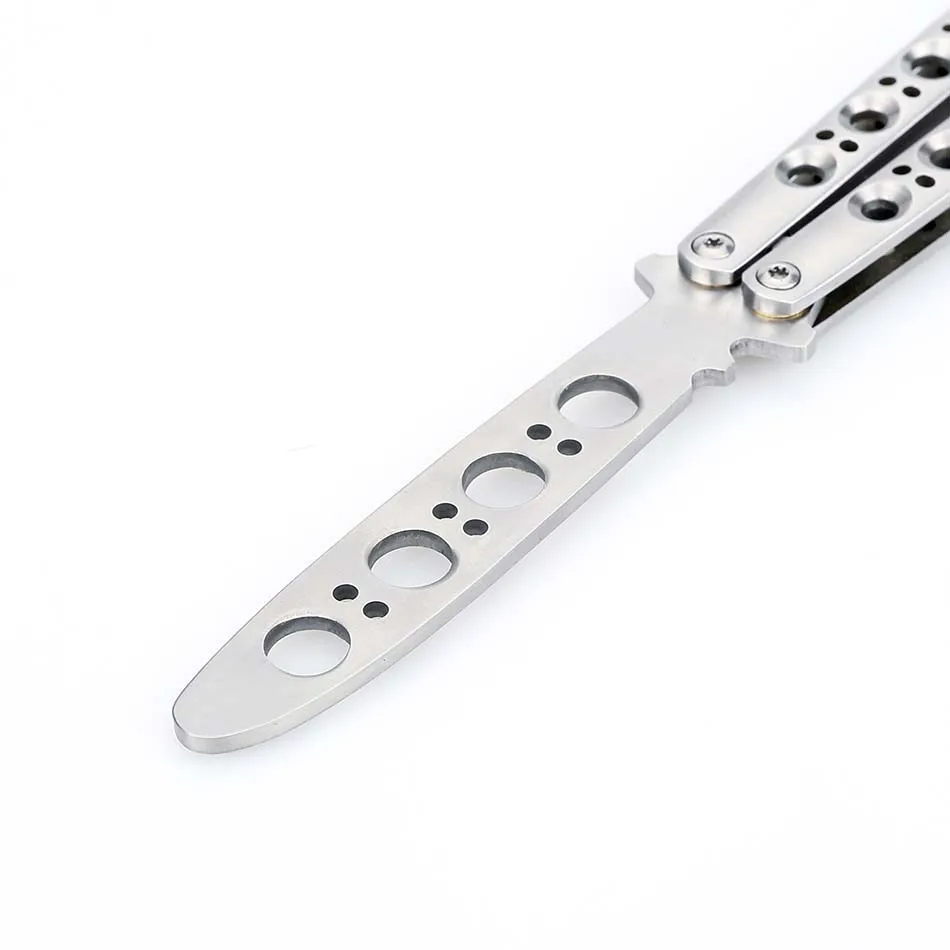 Cena Swayboo nowy BM40 nóż składany ze stali nierdzewnej motyl praktyka motyl w nóż treningowy zatrzask nóż motyl trener