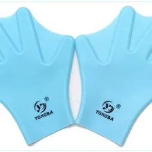 Силиконовые дайвинг перчатки плавательные ласты для рук