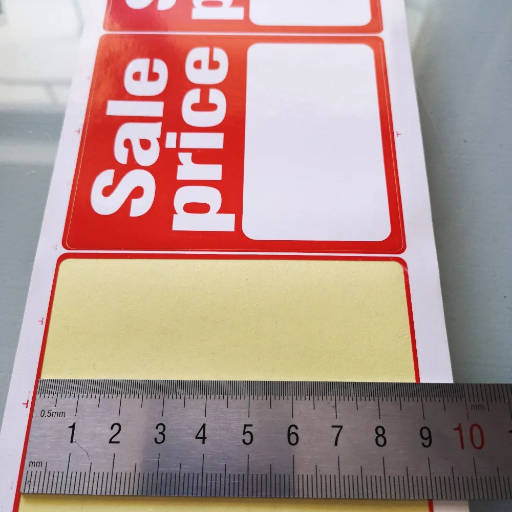 100pcs/lot 76x89mm Sale Price Tag Store Sales Promotion Paper Lable  Sticker, Item No. Pd13 - Stationery Sticker - AliExpress